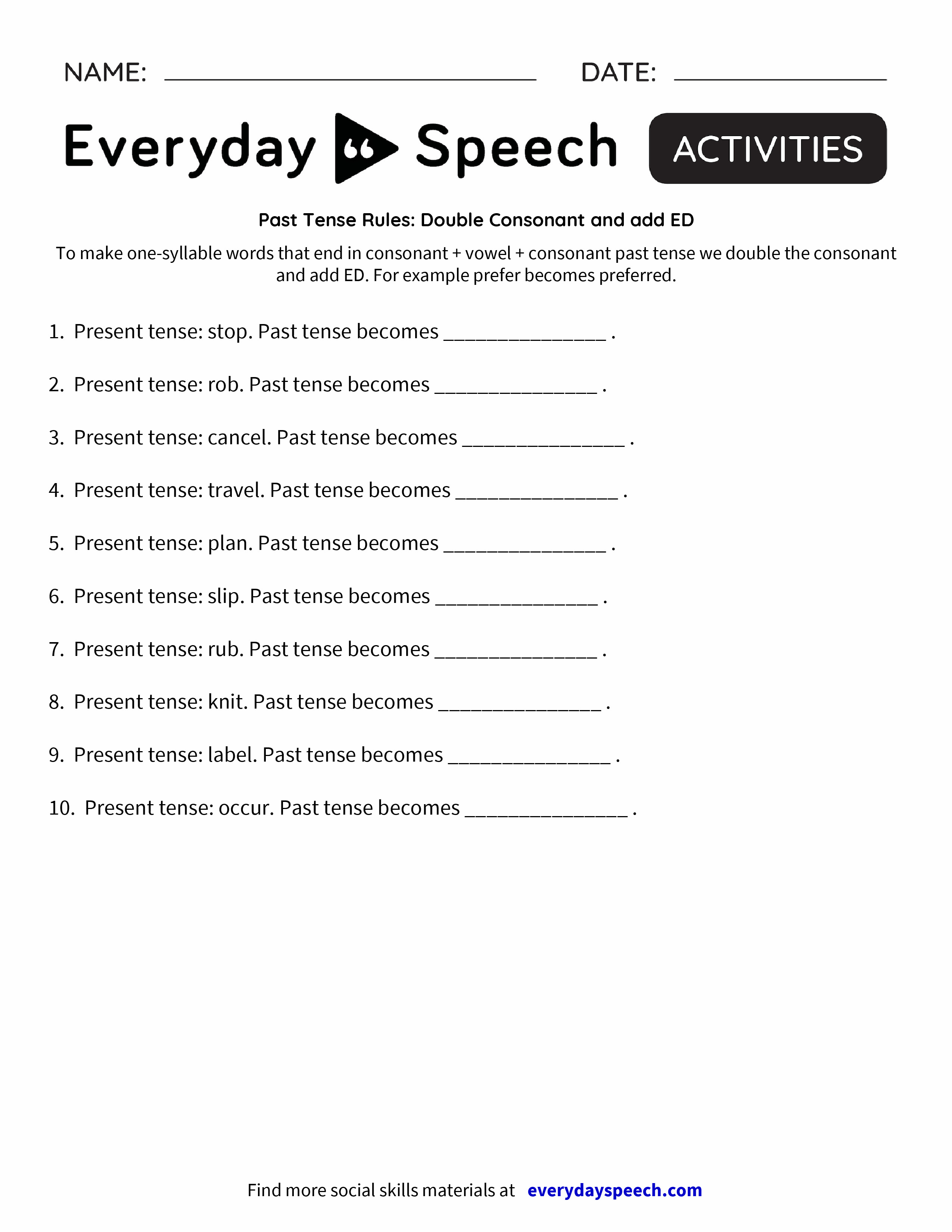 past-tense-rules-double-consonant-and-add-ed-everyday-speech