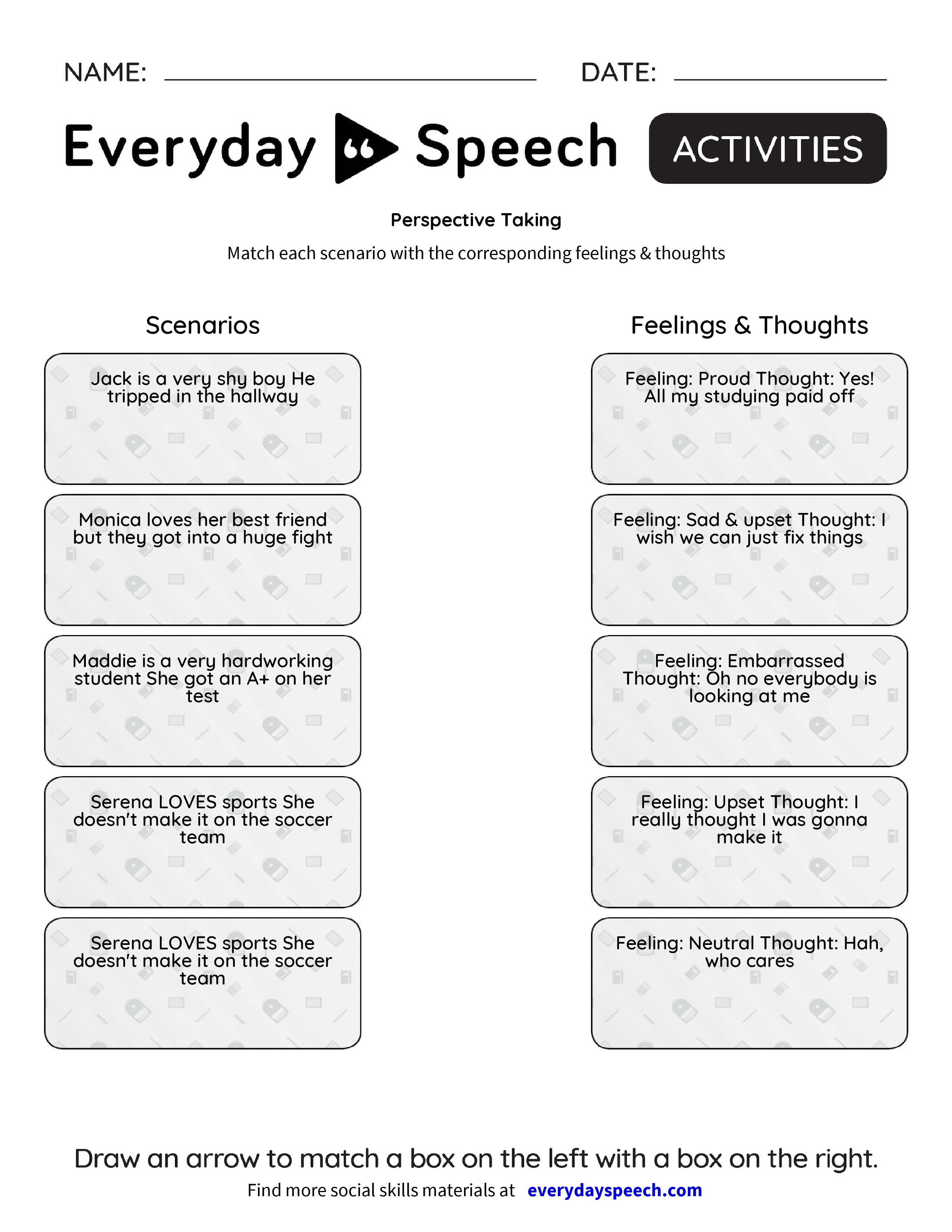 Perspective Taking Everyday Speech Everyday Speech