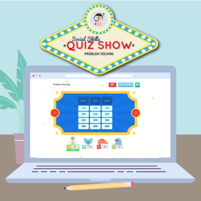 Remote Games Header - Social Skills Quiz Show Intro