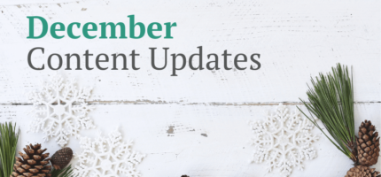 December Content Updates