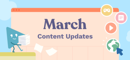 March Content Updates