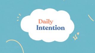 Setting a Daily Intention