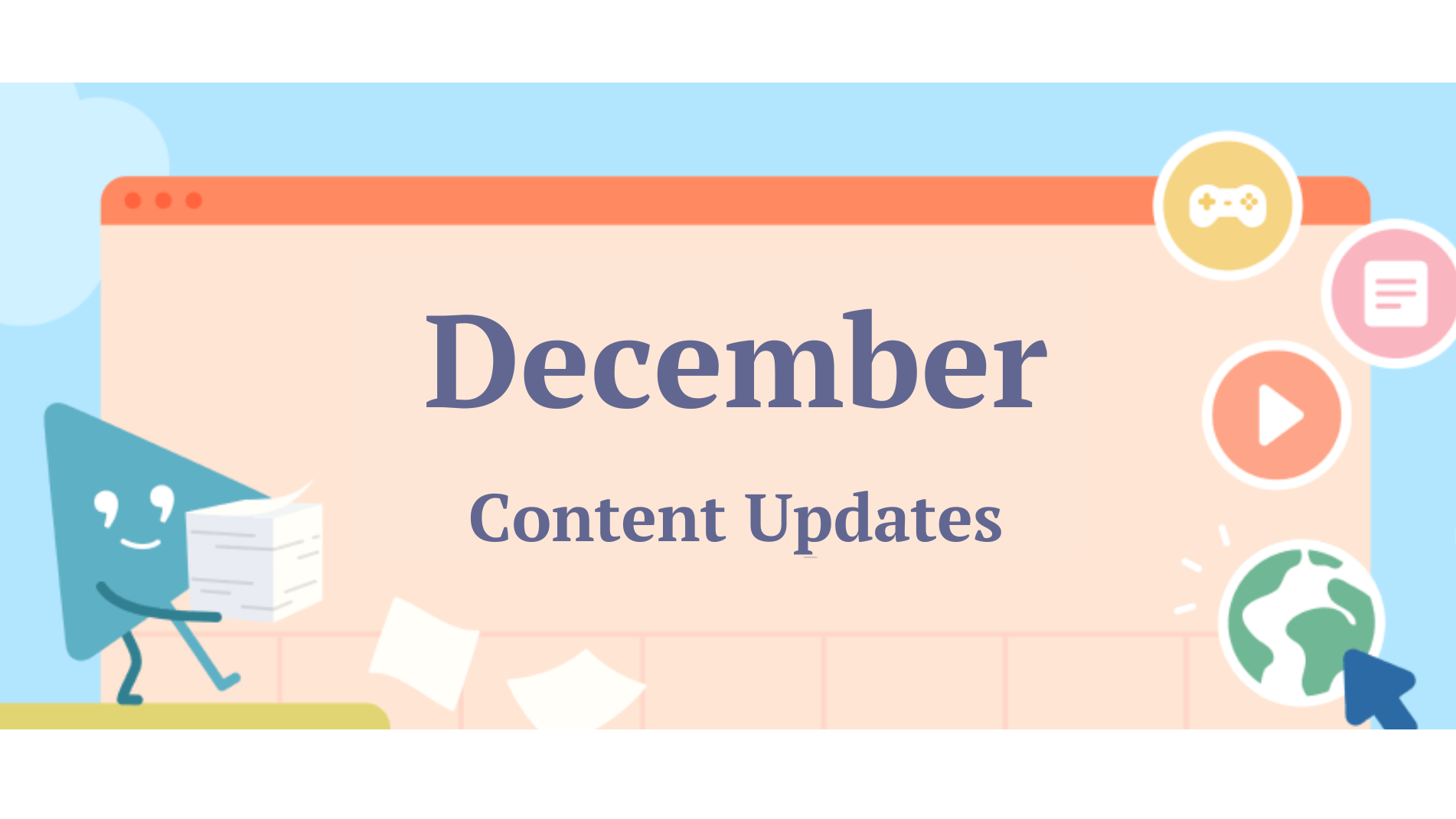 December Content Updates
