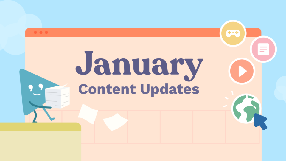January Content Update