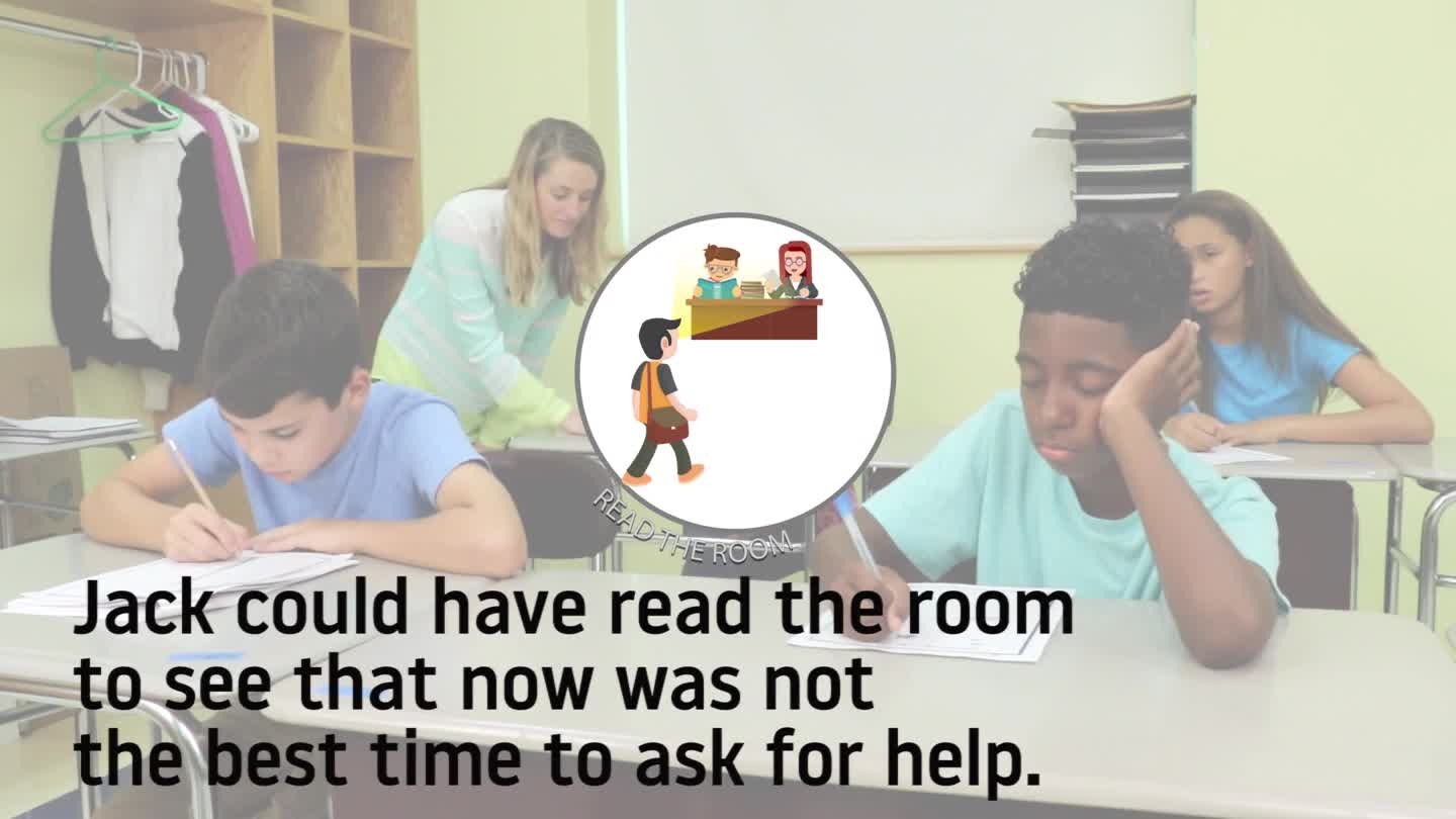 Teaching Kindergarten Students to Wait and Read the Room for Help