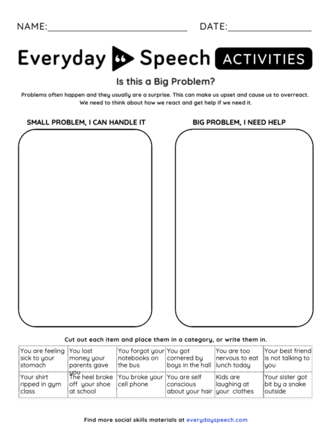Middle School Problem-Solving Strategies: Free 'Size of the Problem ...