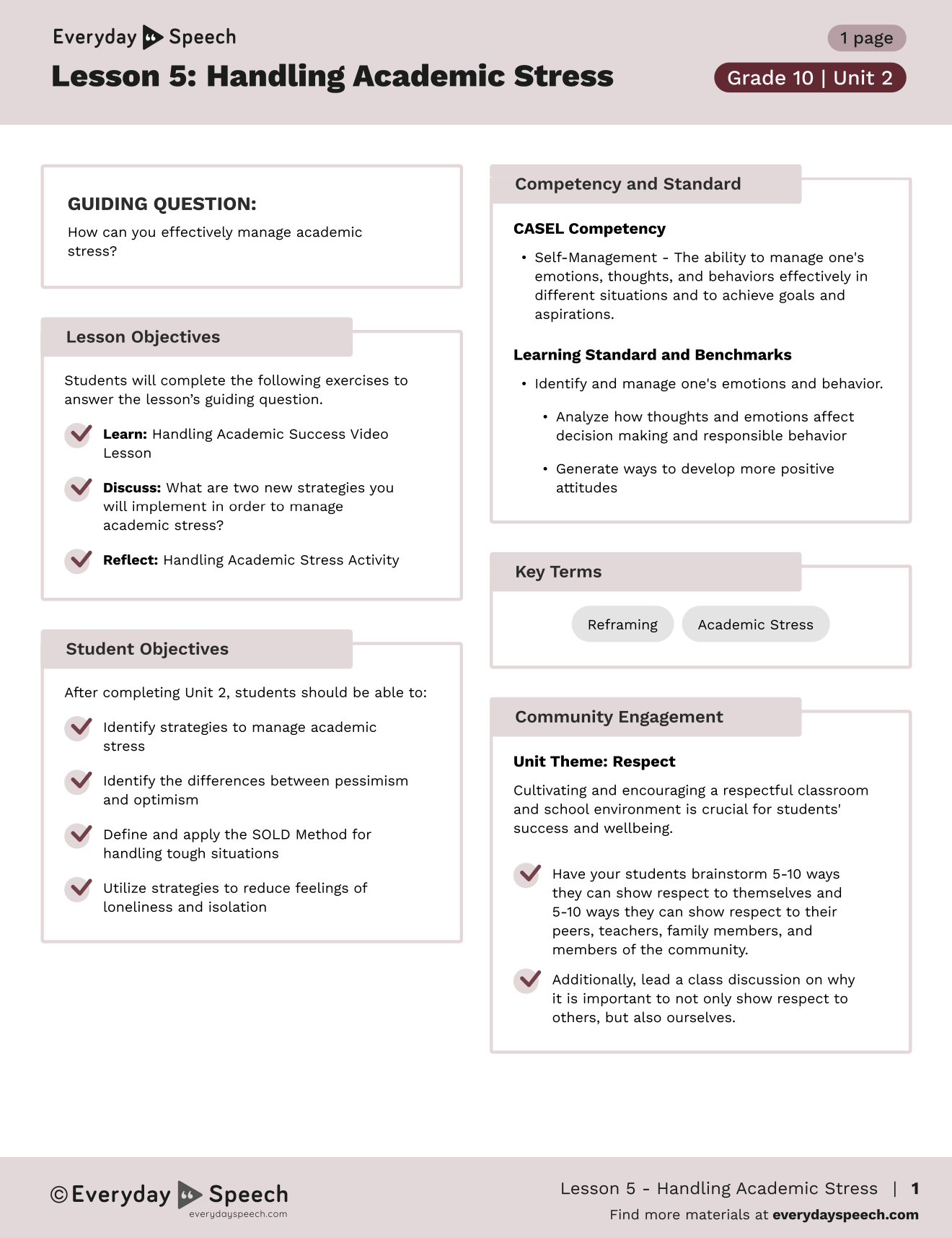 The SEL Solution to Managing Student Behavior