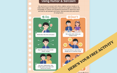 Conversation Skills Activities for Middle School Students