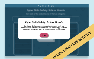 Cyber Safety Activity for Middle School: Safe or Unsafe?