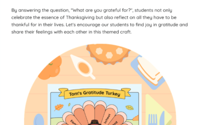 Free Elementary Thanksgiving Craft