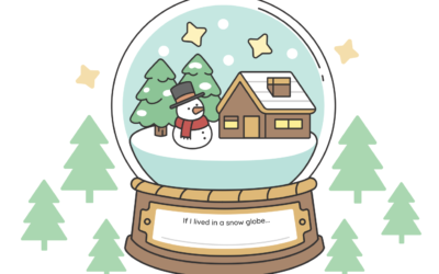 Free Preschool Winter-Themed Snow Globe Craft