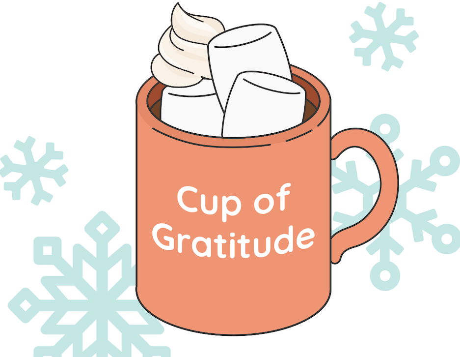 Free Elementary Winter Gratitude Craft | Everyday Speech