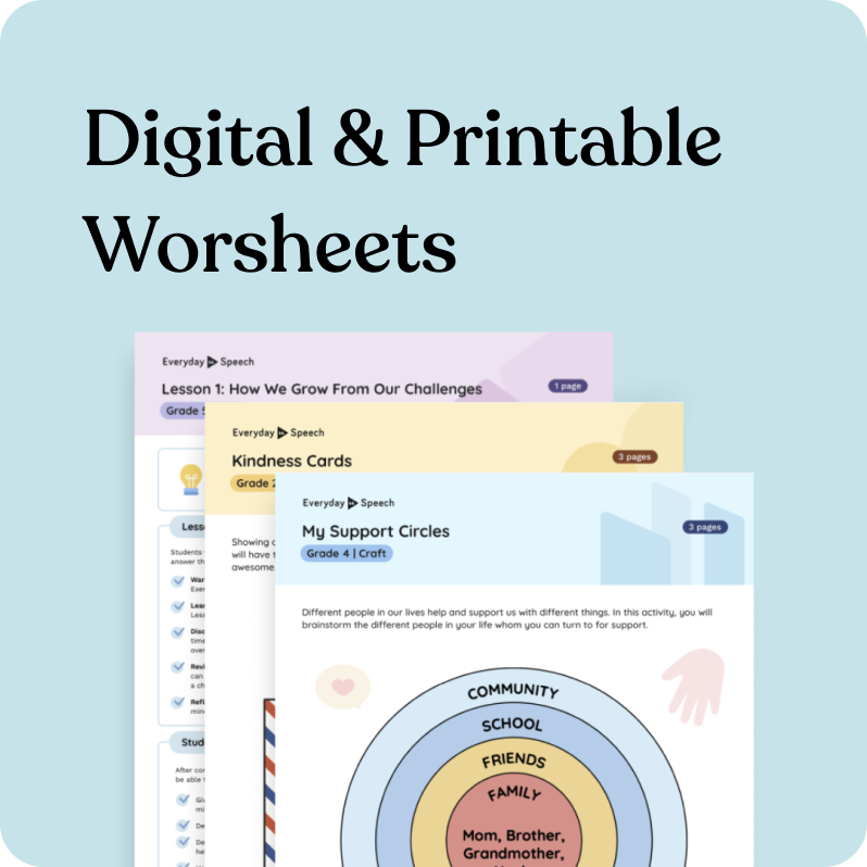 Digital & Printable Worksheets