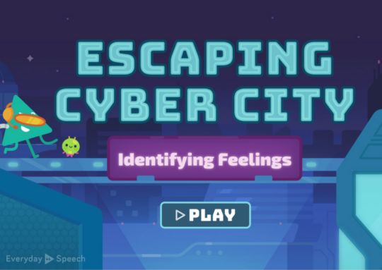 Escaping Cyber City Identifying Feelings. This game will help you high school students to learn how to Understand and Manage Emotions.
