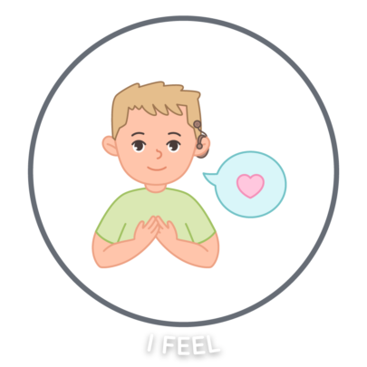 I Feel Icon from Everyday Speech - Visual Support for Identifying Feelings