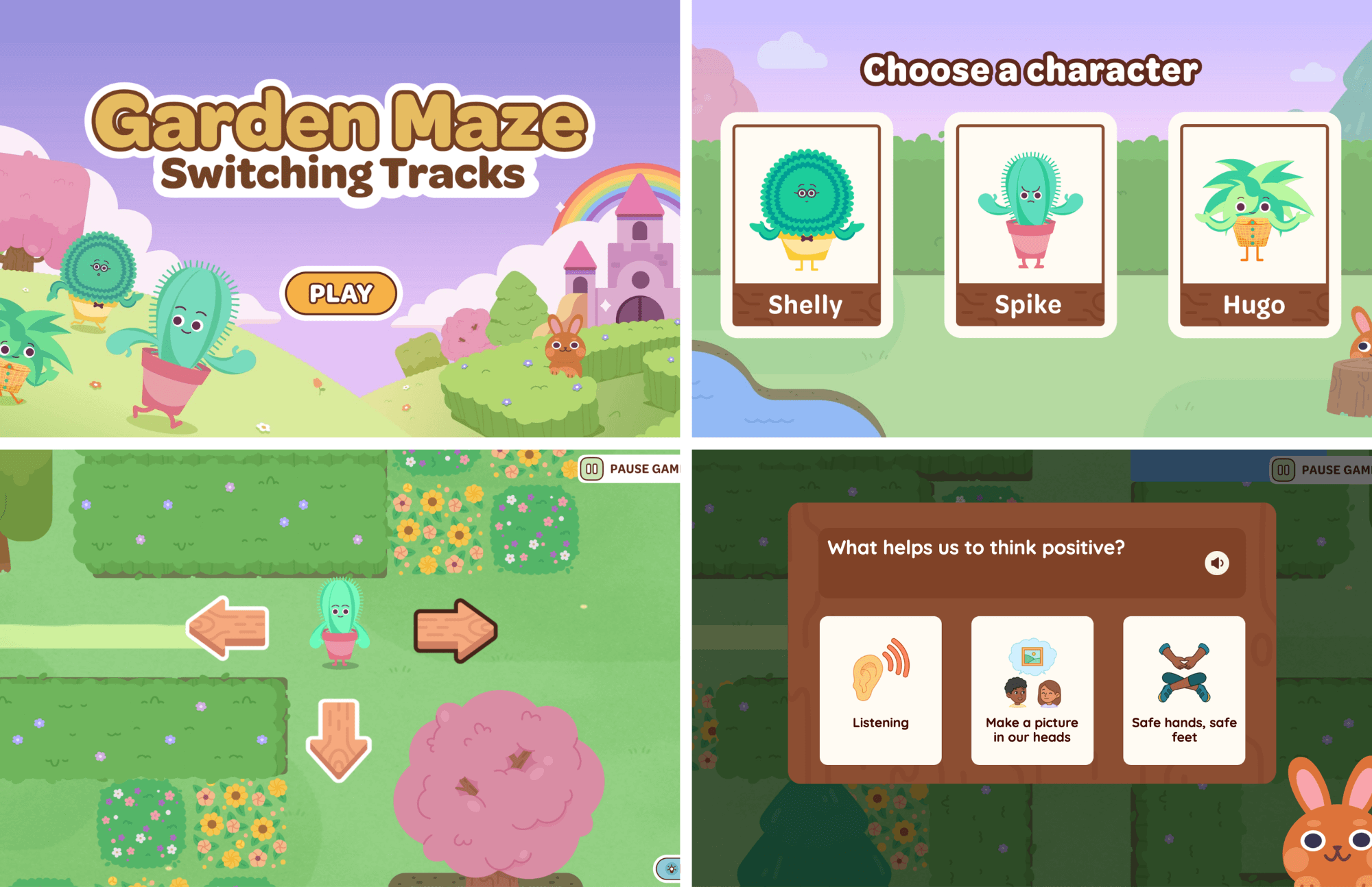 How to Help a Child Regulate Their Emotions: Teaching Self-Regulation to Pre-K Students with the Garden Maze Switching Tracks Game