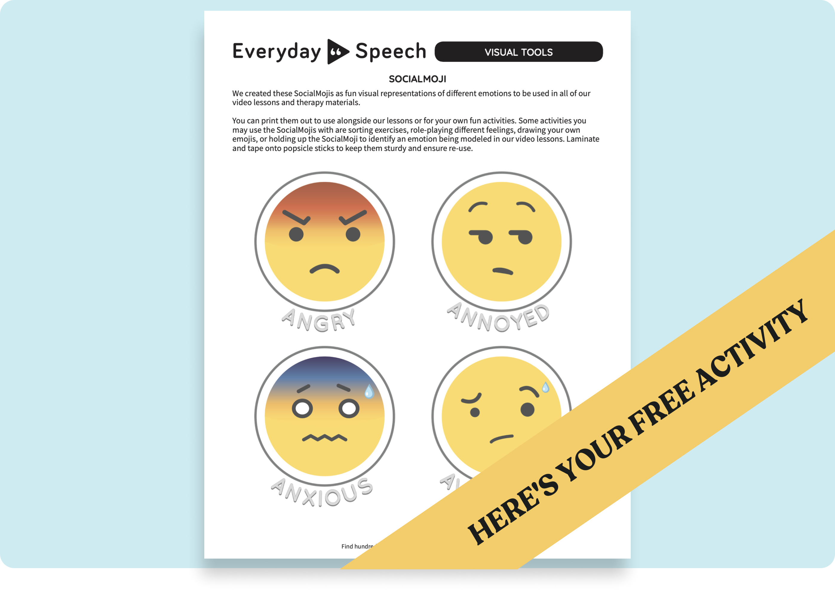 socialmojis visual tool from everyday speech