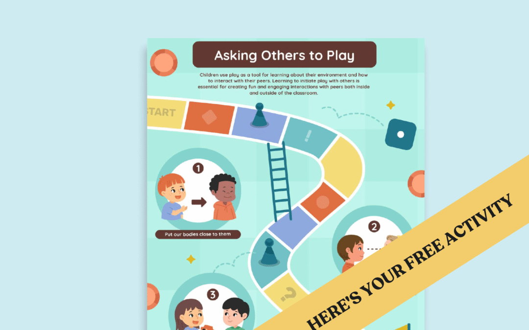 Elementary School Play Skills Activity: Asking Others to Play