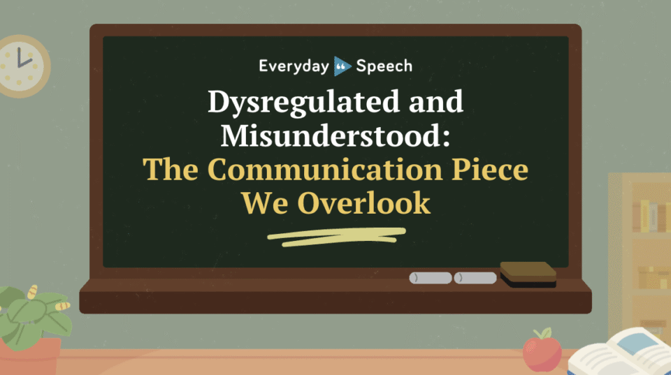 Dysregulated and Misunderstood