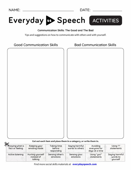 Communication Skills: The Good and The Bad