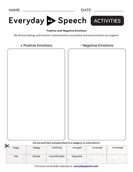 Trending Worksheets - Everyday Speech